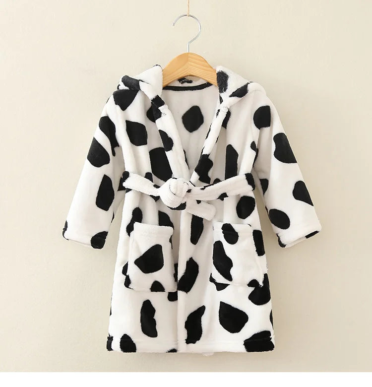 Peignoir Pilou Pilou Enfant Tachetés