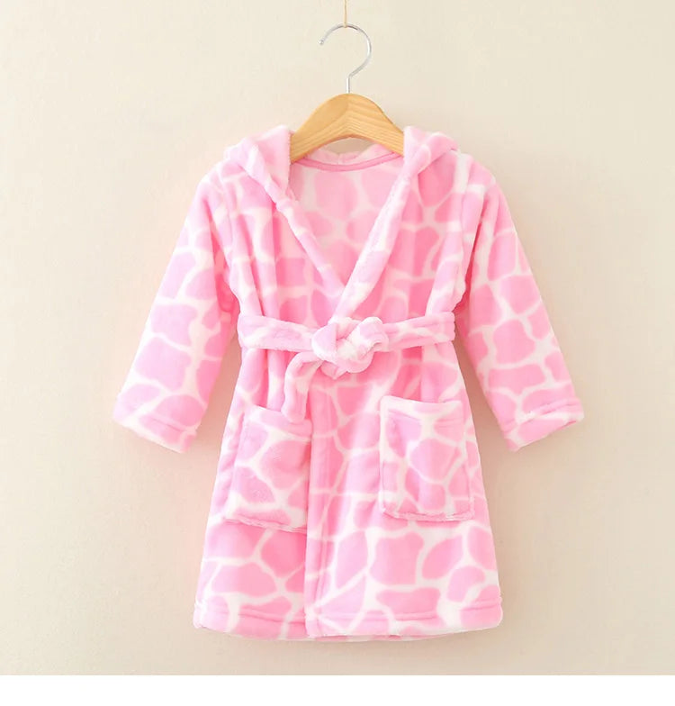 Peignoir Pilou Pilou Enfant Rose