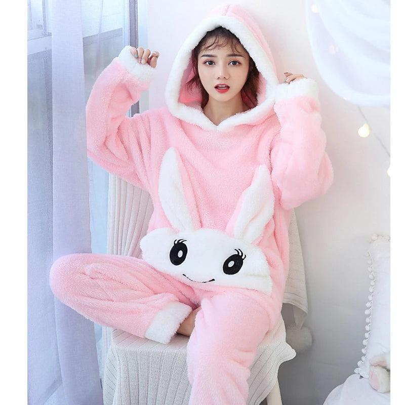 Pyjama Pilou Pilou Lapin Rose Mignon - Pilou&Plush