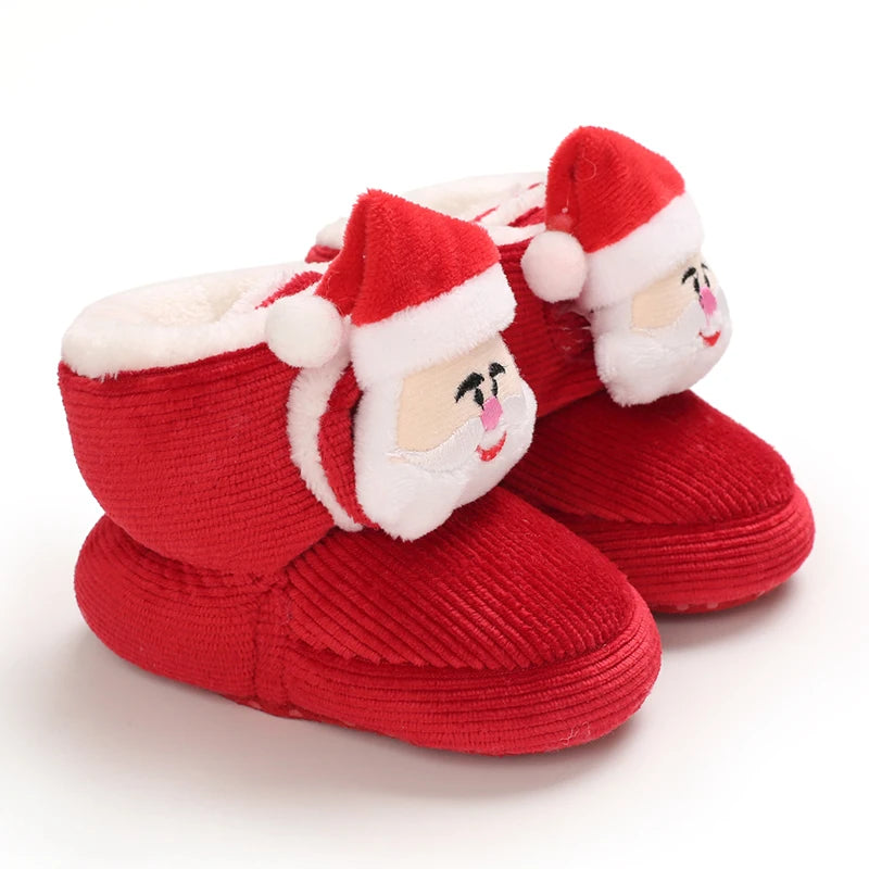 Chaussons Pilou Pilou de Noël Pour Bébé Bottines Noël