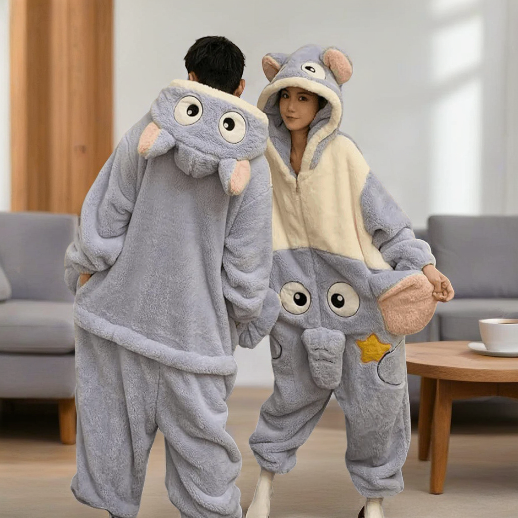 Combinaison Pilou Pilou Éléphant Étoilé
