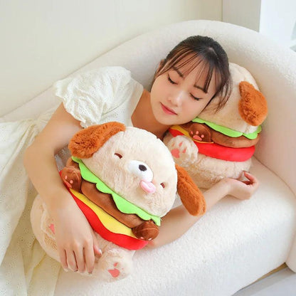 Peluche Chien Burger - Pilou&Plush