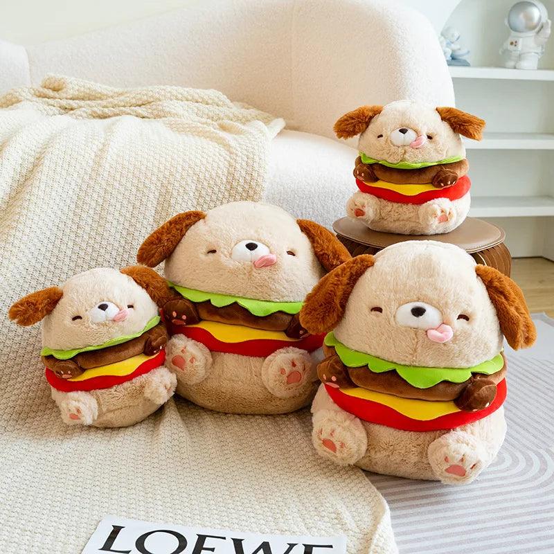 Peluche Chien Burger - Pilou&Plush