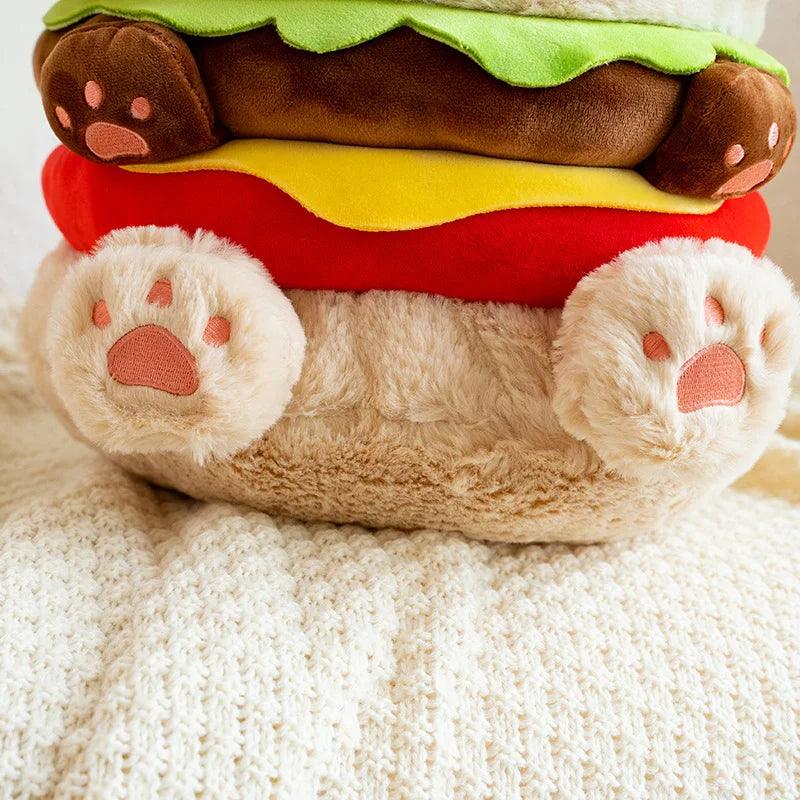 Peluche Chien Burger - Pilou&Plush