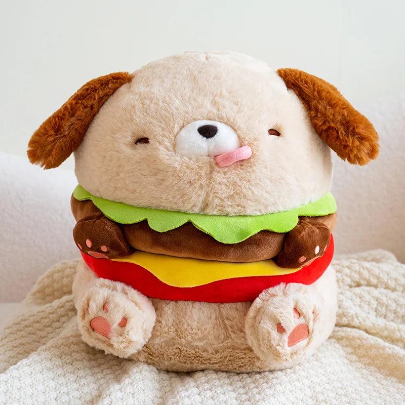 Peluche Chien Burger - Pilou&Plush