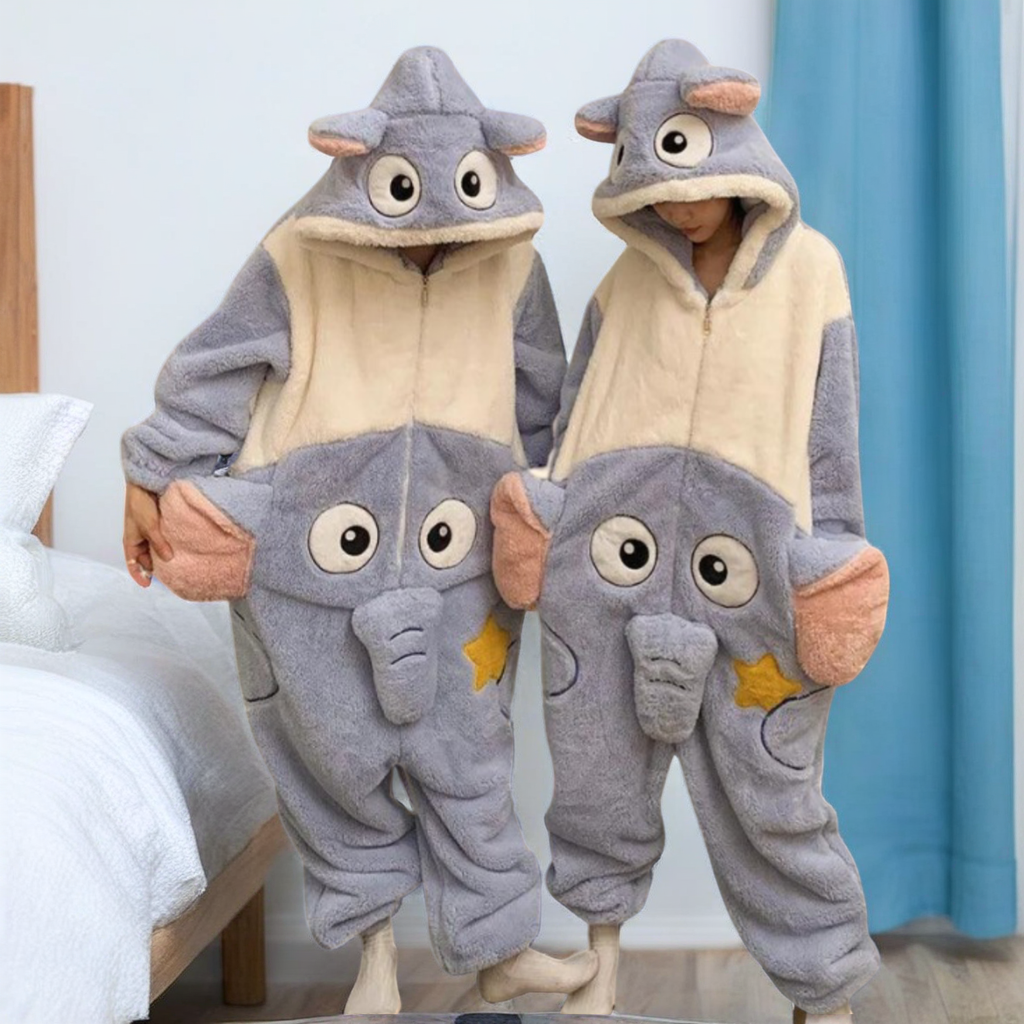 Combinaison Pilou Pilou Éléphant Étoilé
