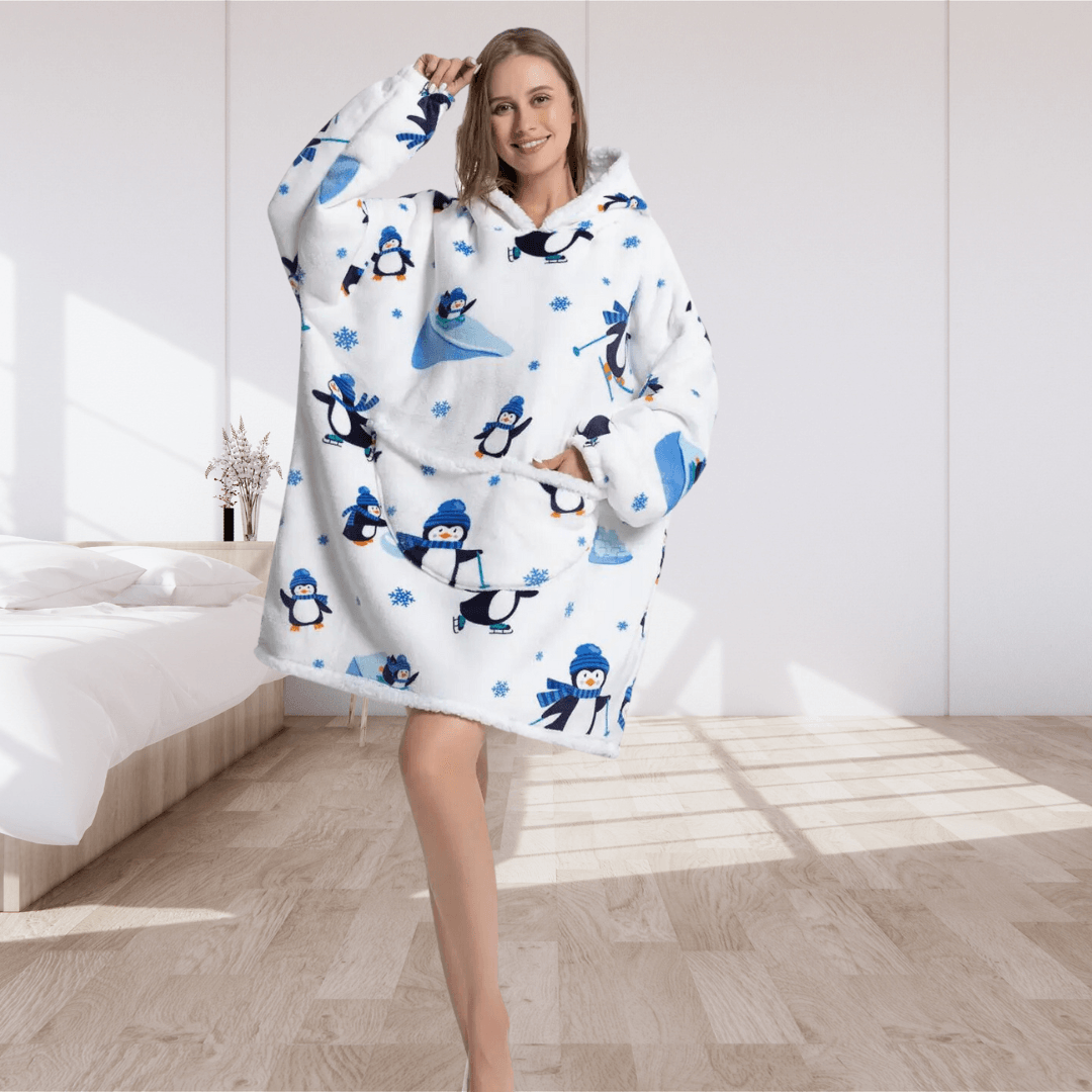 Pull Plaid Pingouin - Pilou&Plush