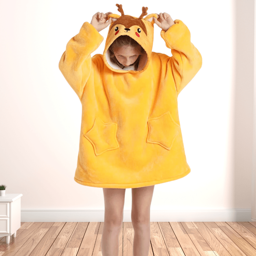 Pull Plaid "Sunshine Deer" Pilou&Plush