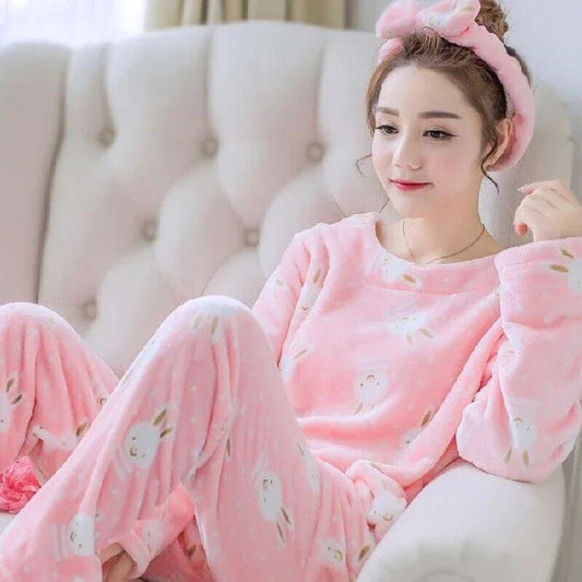 Pyjama Pilou Pilou Lapin Rose - Pilou&Plush