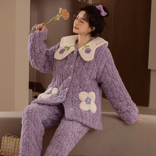 Pyjama Pilou Pilou Violette