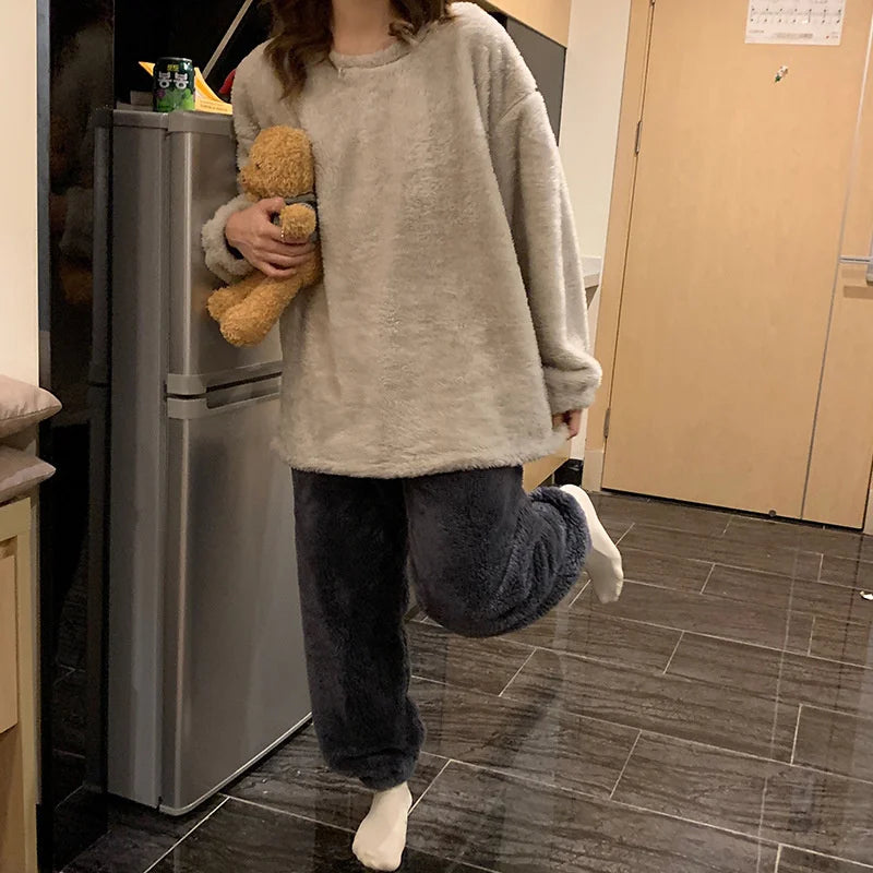 Pyjama Pilou Pilou Cocooning Blanc et Noir