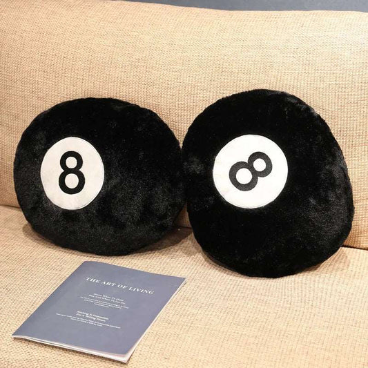 Coussin Boule de Billard 8 - Pilou&Plush