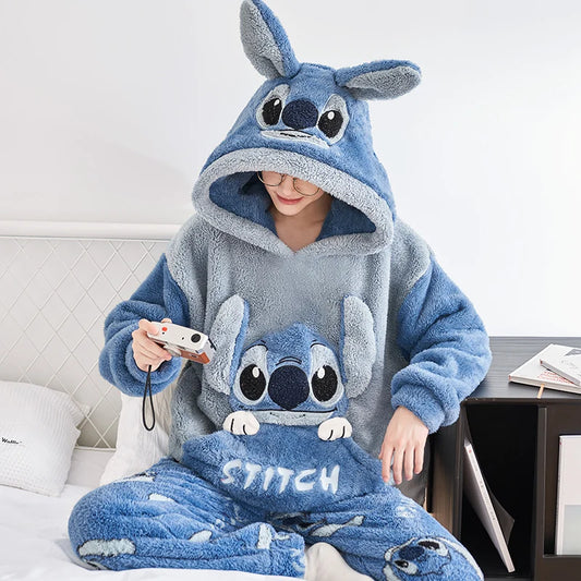 Pyjama Pilou Pilou Stitch Top and pants B