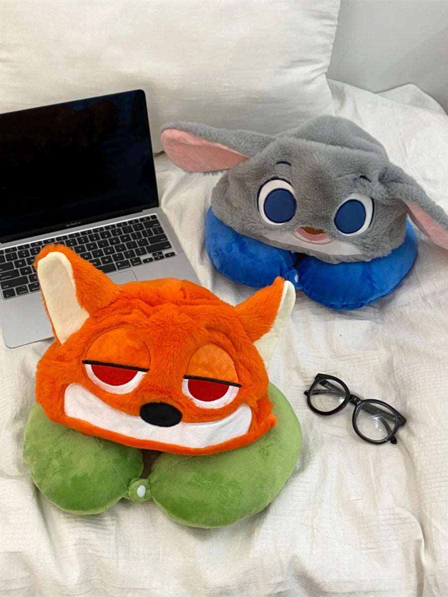 Coussin de Voyage à Capuche Zootopia - Pilou&Plush