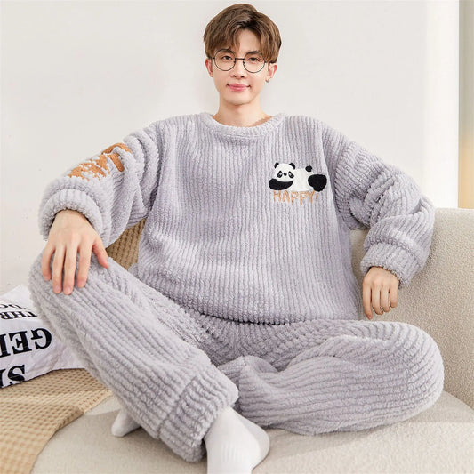 Pyjama Pilou Pilou Panda Gris 4XL