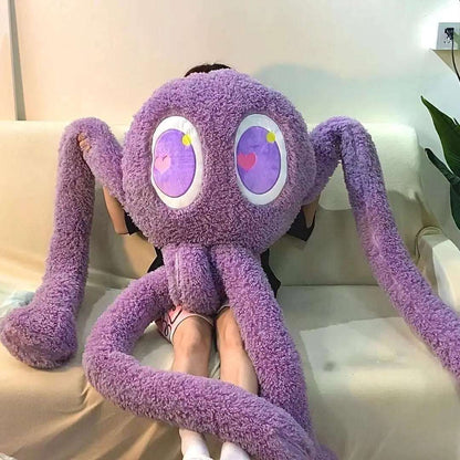 Peluche Géante Octopus Violet