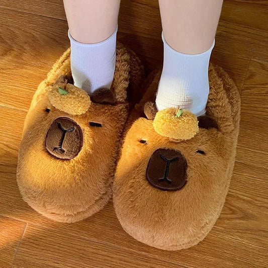 Chaussons Ouverts Capybara - Pilou&Plush