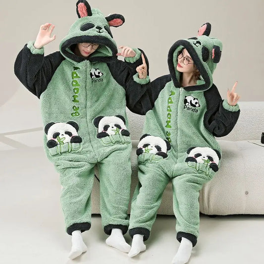 Combinaison Pilou Pilou Panda Vert