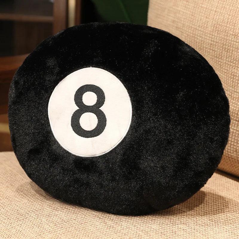 Coussin Boule de Billard 8 - Pilou&Plush