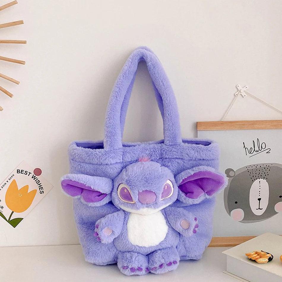 Sac Cabas Pilou Pilou Stitch Violet