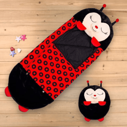 Sac de Couchage Peluche Coccinelle - Pilou&Plush