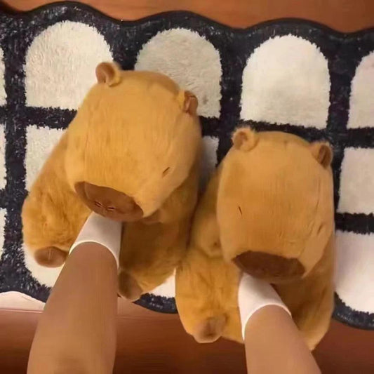 Chaussons Moelleux Capybara - Pilou&Plush