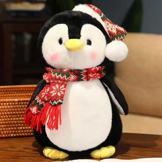 Peluche Pingouin de Noël Pingouin