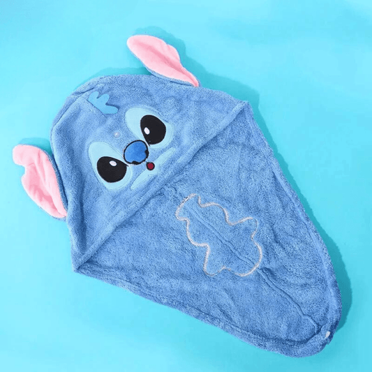 Serviette Cheveux Stitch - Pilou&Plush