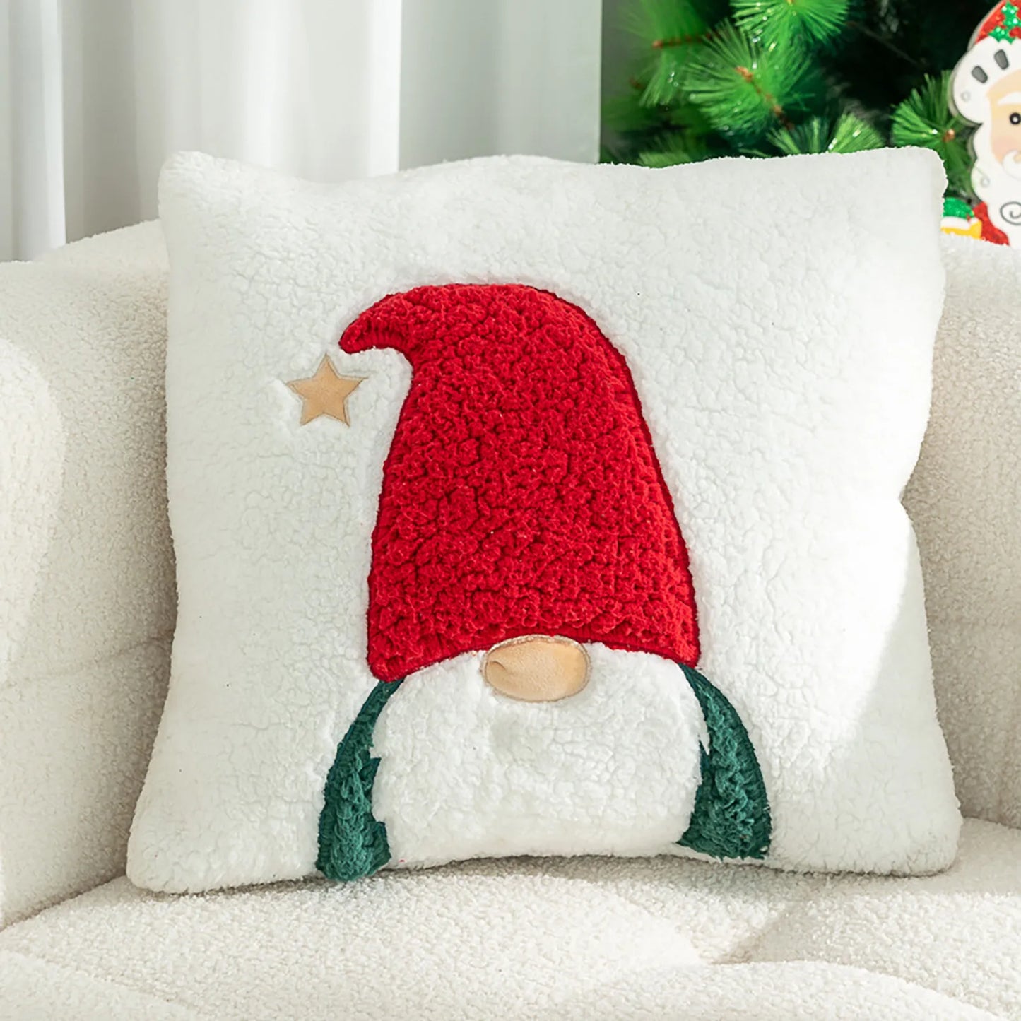 Coussin Pilou Pilou de Noël Lutin