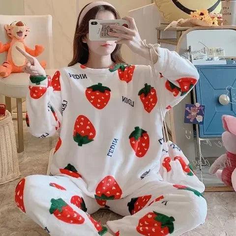 Pyjama Pilou Pilou Fraise - Pilou&Plush