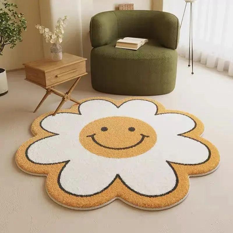 Tapis Fleur Sourire - Pilou&Plush