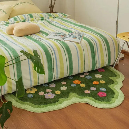 Tapis Jardin Fleuri - Pilou&Plush