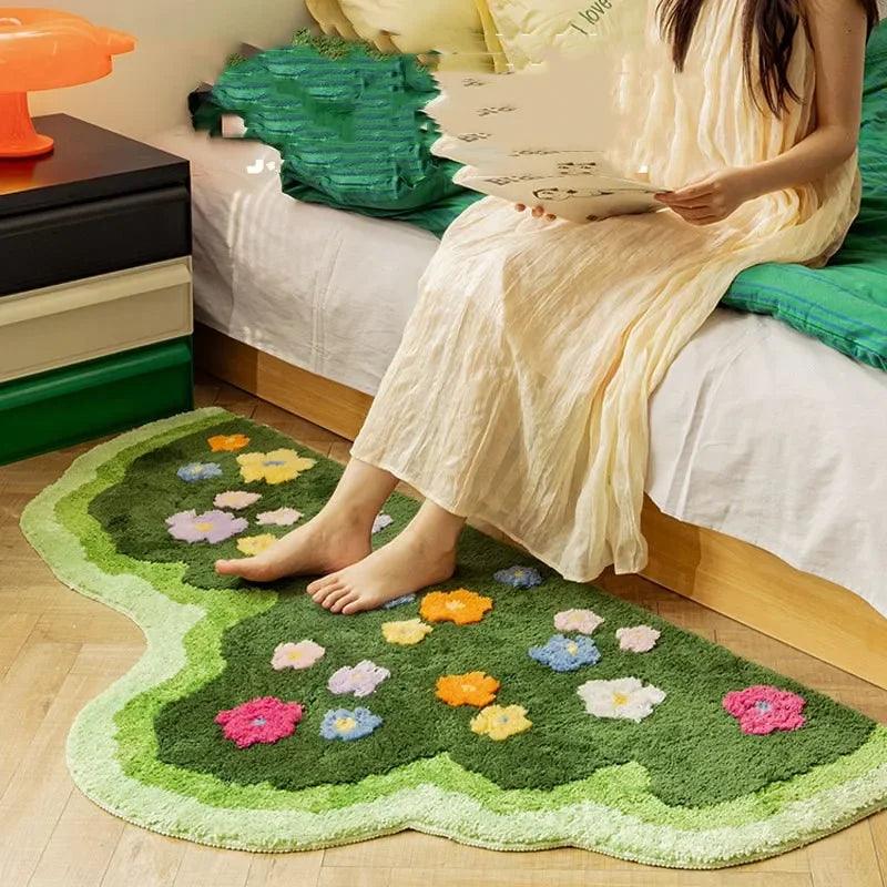 Tapis Jardin Fleuri - Pilou&Plush