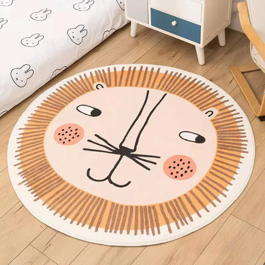 Tapis Pilou Pilou Rond Gros Lion 180CMX180CM